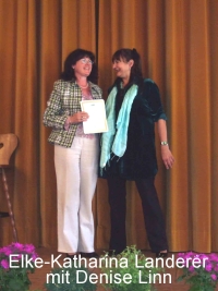 Denise
                          Linn mit Elke-Katharina Landerer